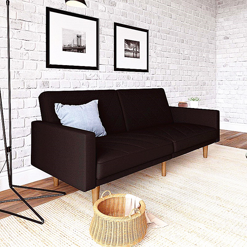 Designed with antique open futon Thailand sofa