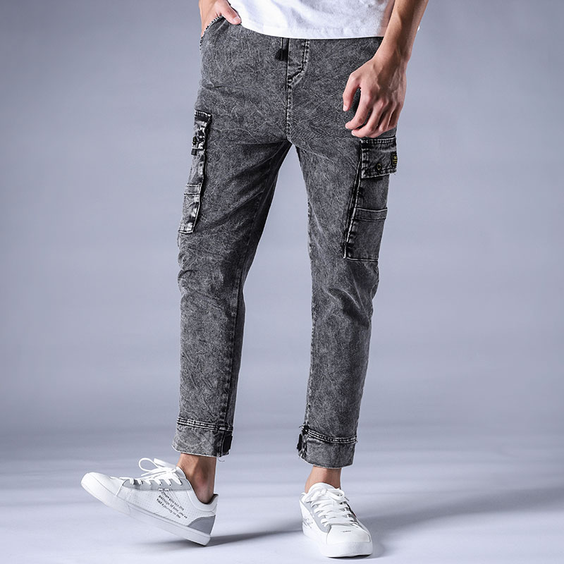 Loose fall African men's jeans