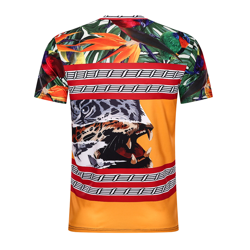African Fence style printed 3D Men's T-shirt