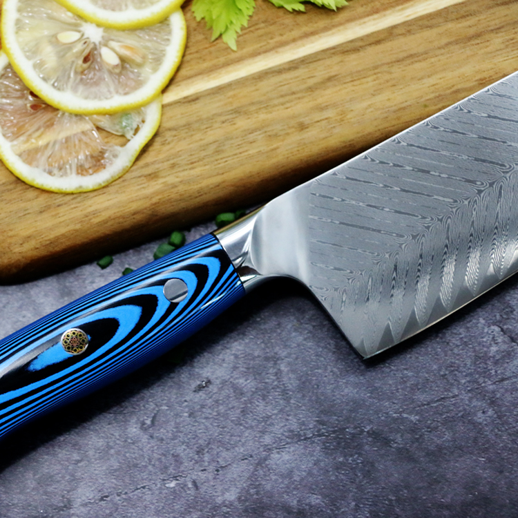 New arrival ladder pattern Southeast Asian table knife
