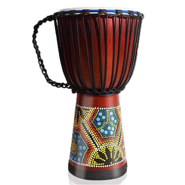 Selling traditional instruments djembe African drum