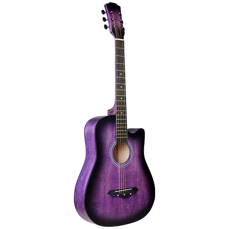 Wholesale solid 38 inches Africa acoustic guitar