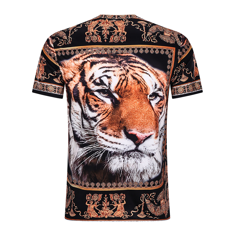 African Fence style printed 3D Men's T-shirt