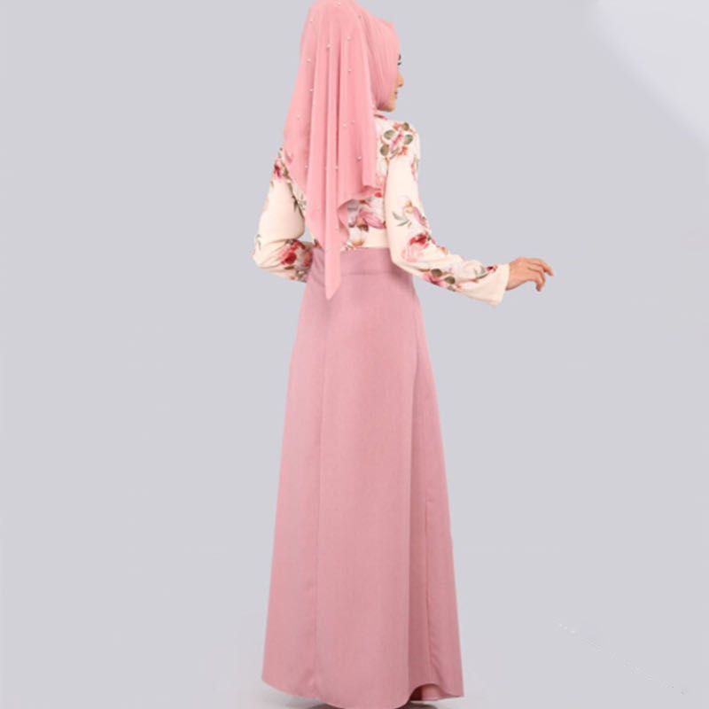 Aliexpress's new Dubai print Arabian ankle-length robe