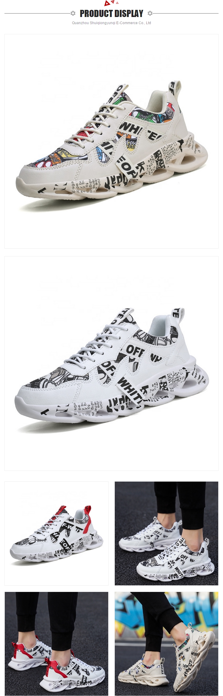 Manufacturers light breathable trend Middle Eastern men's sports shoes