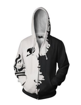 Custom 3D printing African men's hooded 