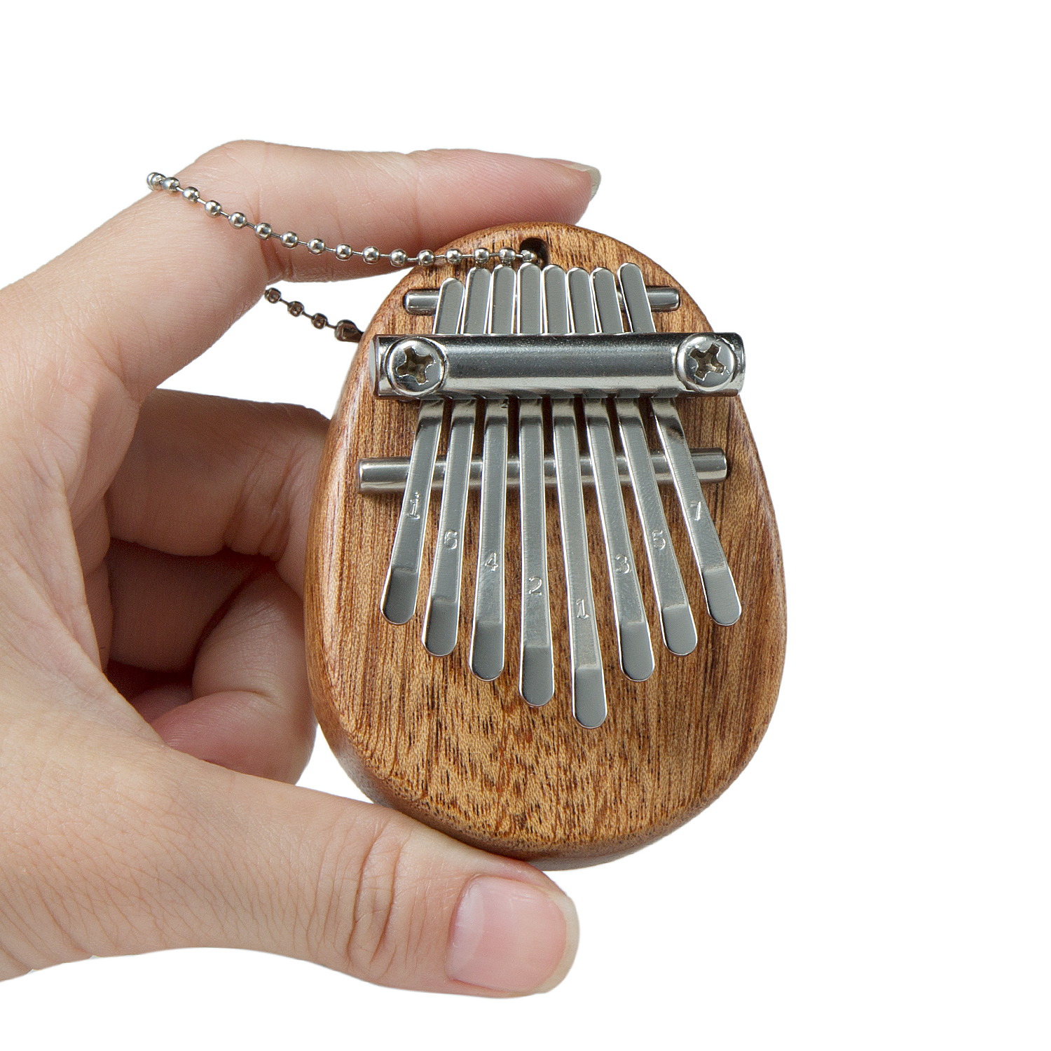 Mini African instrument 8 keys Sapir Kalimba thumb piano