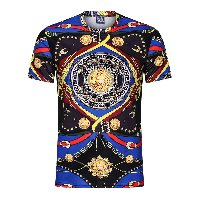 African Fence style printed 3D Men's T-shirt