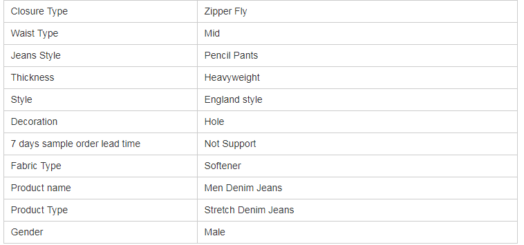 New private label African men's jeans