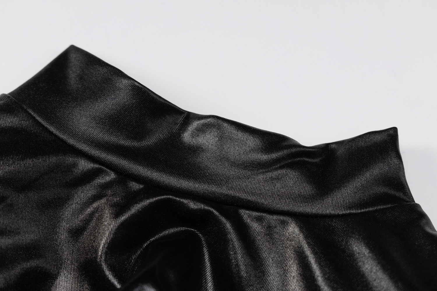European-american temperament elegant autumn and winter round collar wrap buttocks dress