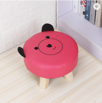 Promotional gift home decor wooden four-legged stool