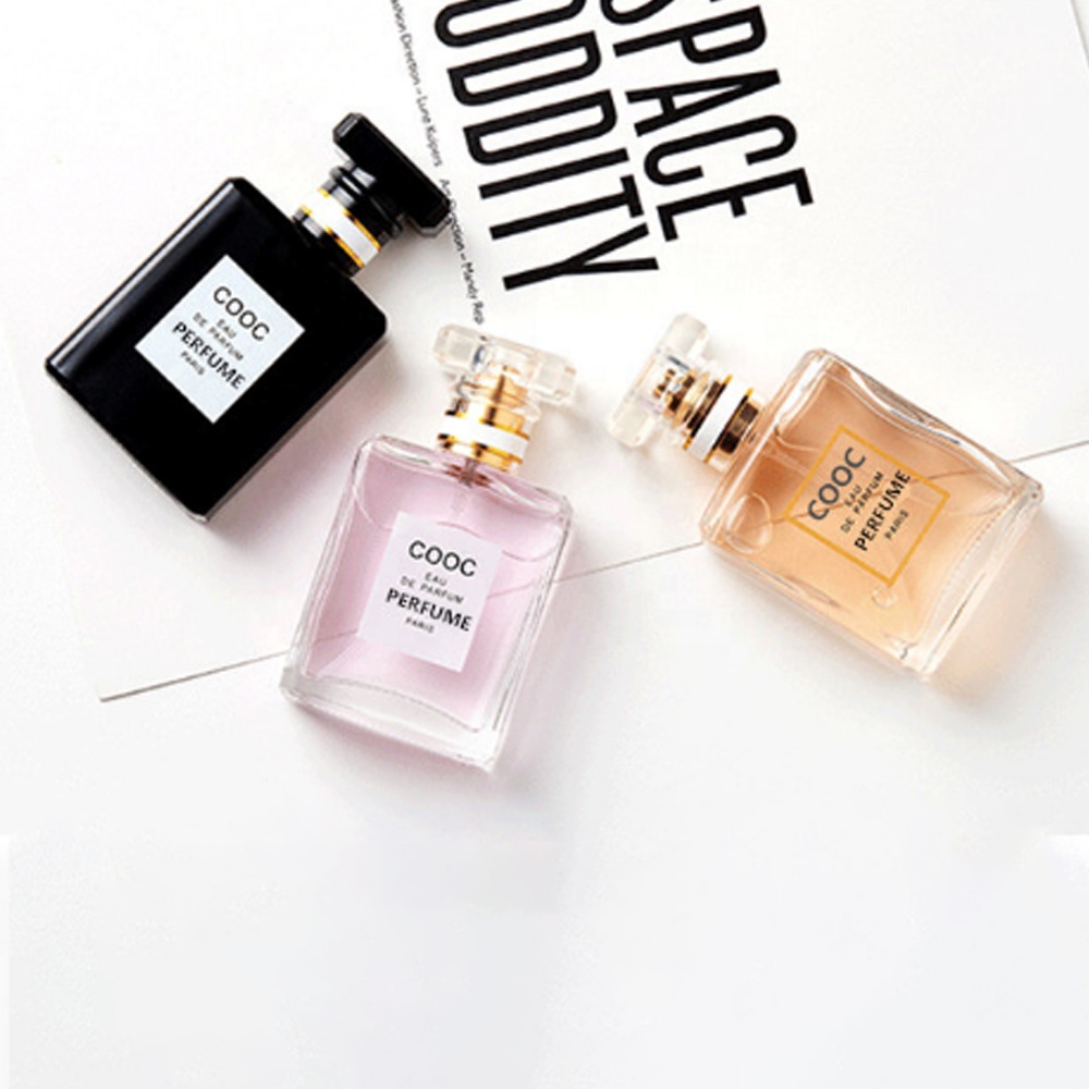 Fashion glass bottle to sample custom rose love female perfume
