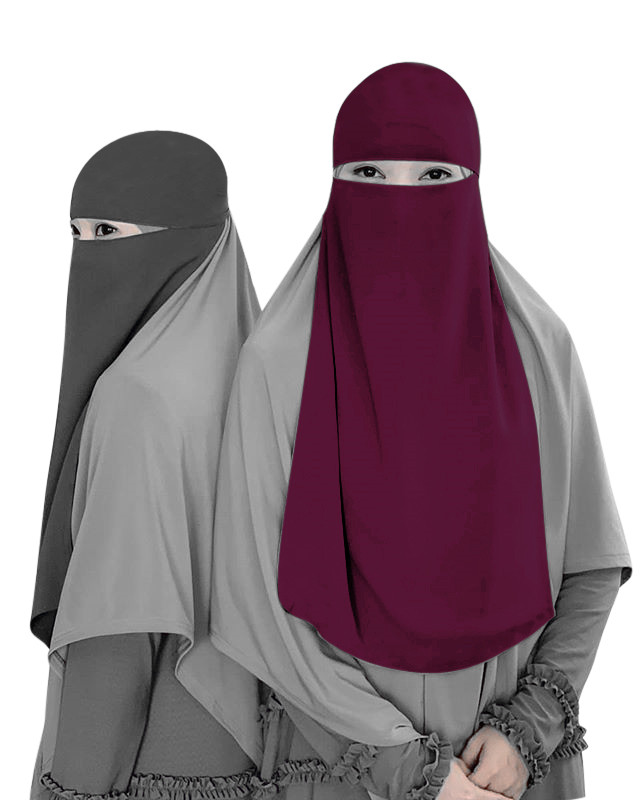 A big seller of the long Muslim veil