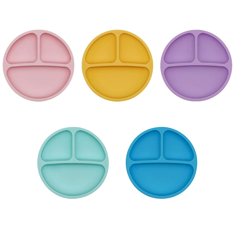 Portable reusable Southeast Asian baby plates
