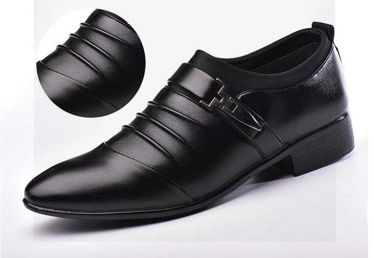 2020 new casual autumn Middle Eastern men's leather shoes