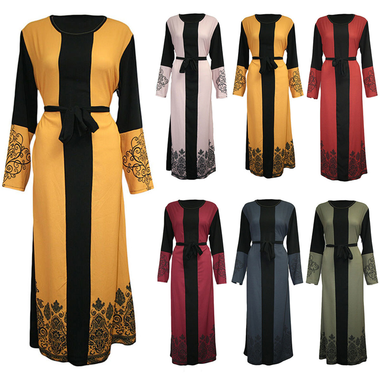 Printing belt tabby fabrics Turkey Arab women burqa