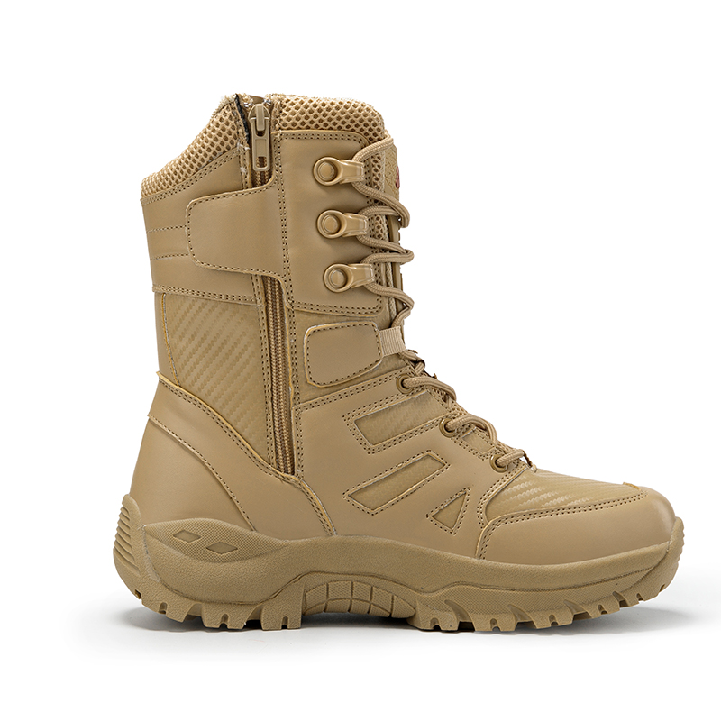 Wholesale waterproof leather for military Middle Eastern men's boots