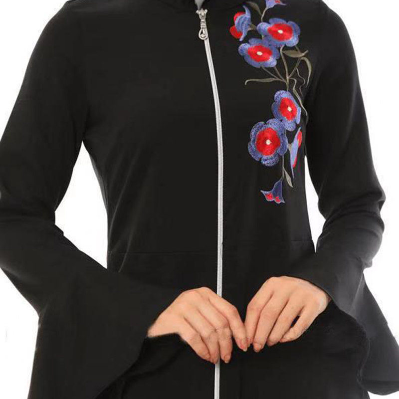 Arab-malaysian autumn/winter plus-size robe