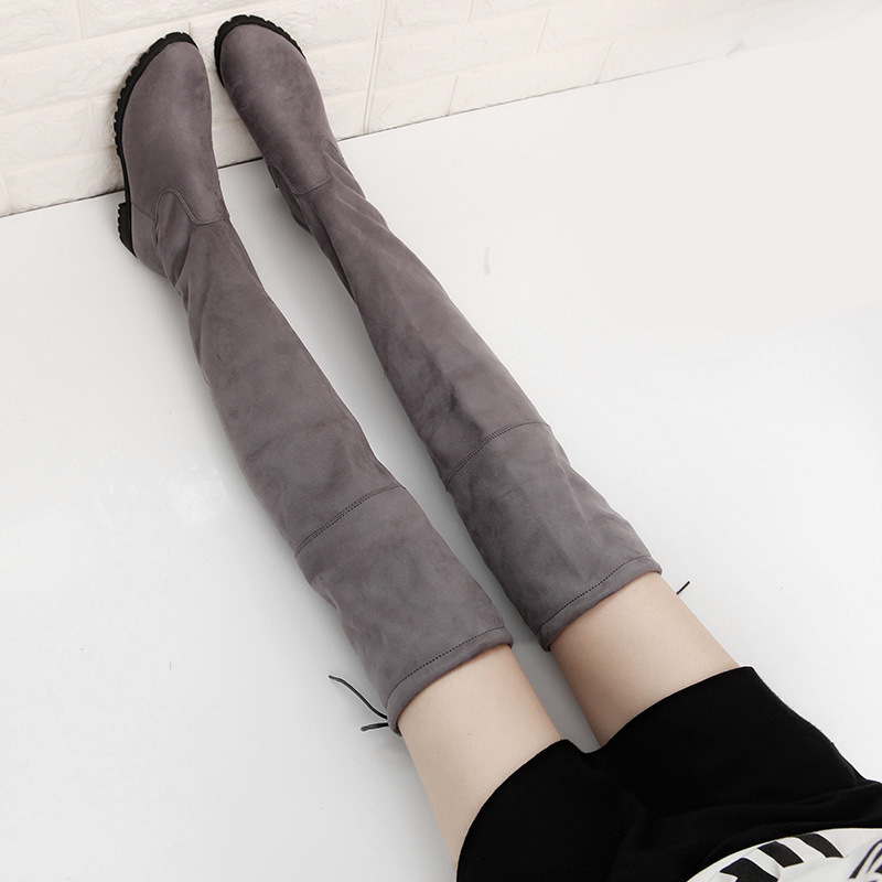 Over-the-knee thigh-high sexy Middle East ladies boots