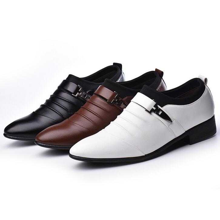 2020 new casual autumn Middle Eastern men's leather shoes