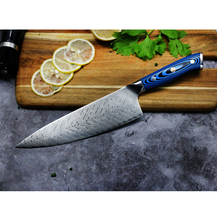 New arrival ladder pattern Southeast Asian table knife
