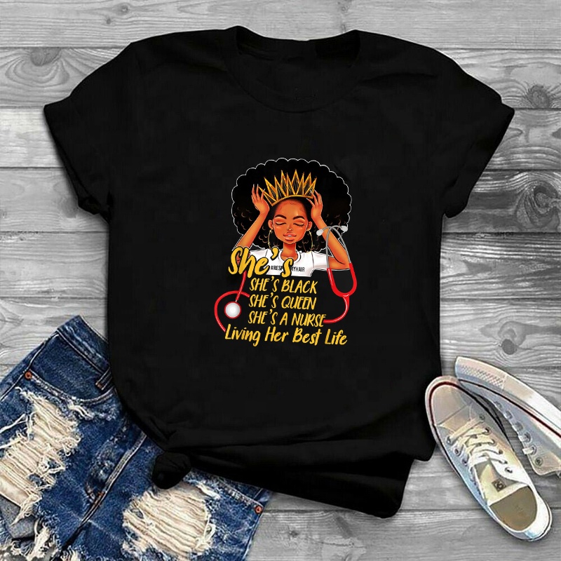 African Band Black Women's T-shirt
