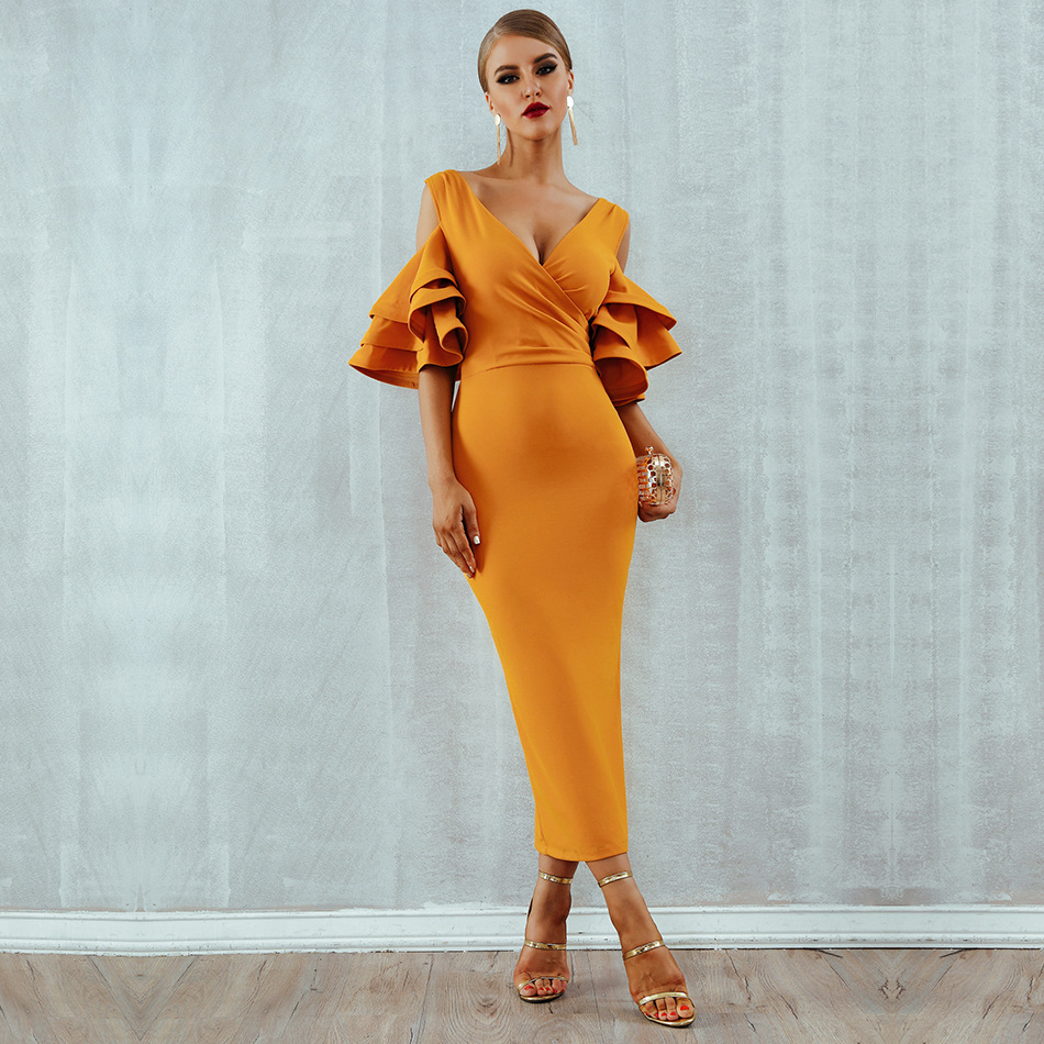 New Fashion African Ladies Sexy Bodycon Dresses