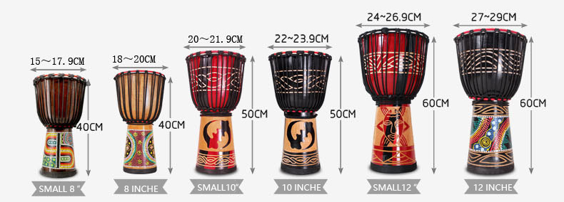 Selling traditional instruments djembe African drum