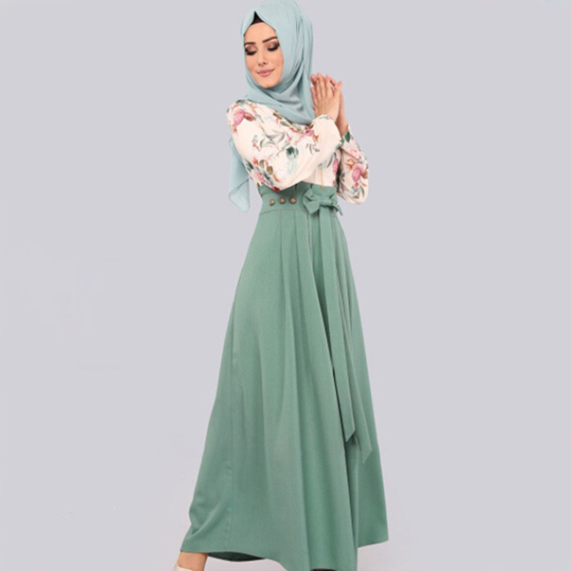 Aliexpress's new Dubai print Arabian ankle-length robe