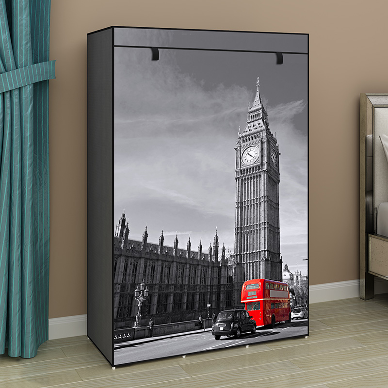 Portable non-woven printing wardrobe