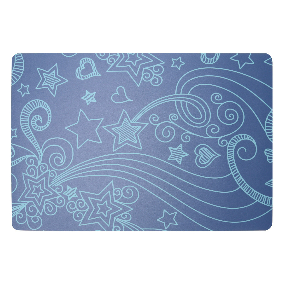 Christmas cartoon duplex PU Southeast Asia Place mat