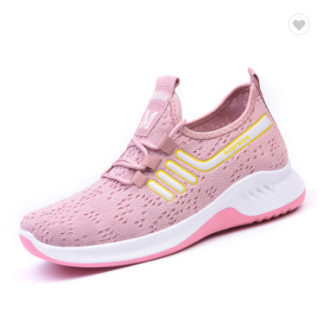 Non-slip soft knitting breathable Middle East Lady's sports shoes