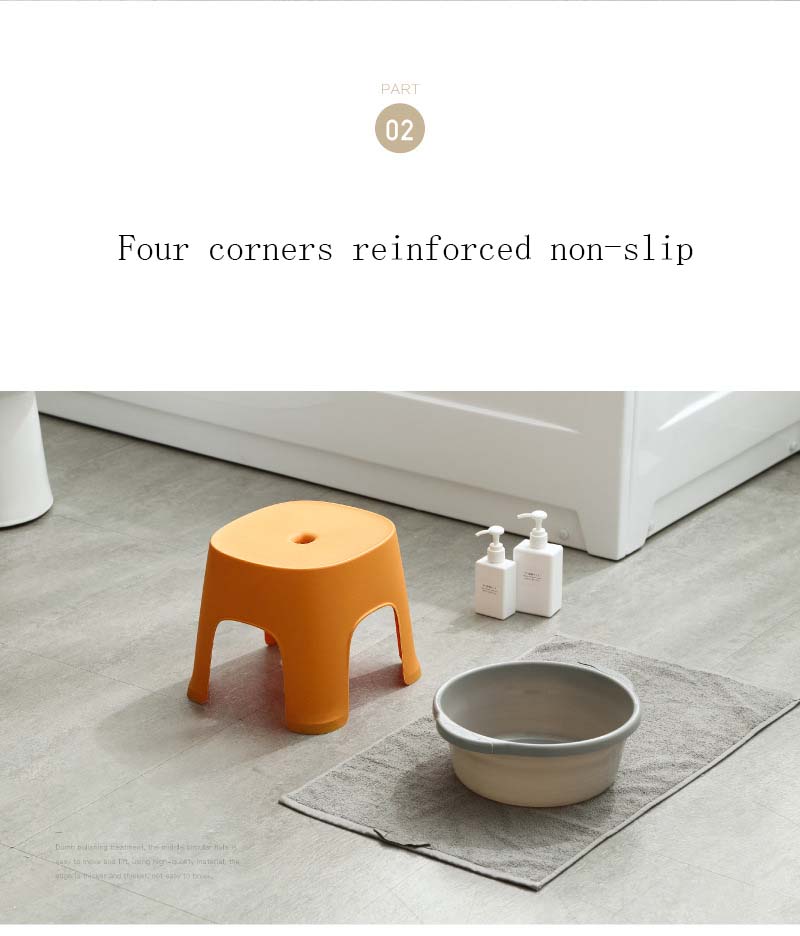 Original household can be stacked plastic square stool