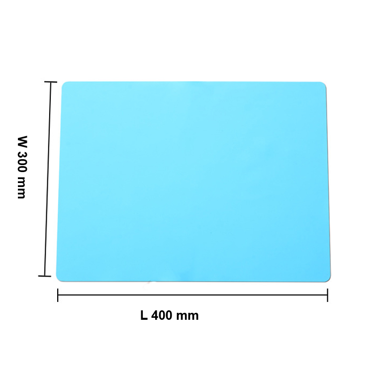 High temperature resistant 40*30 cm barbecue with silica gel southeast Asia Place mat