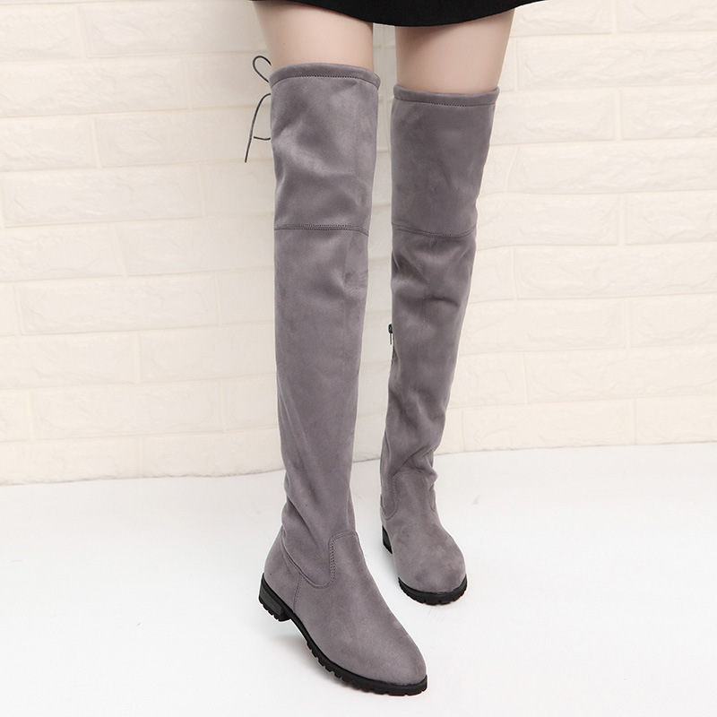 Over-the-knee thigh-high sexy Middle East ladies boots