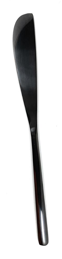 Black stainless steel Southeast Asian knife