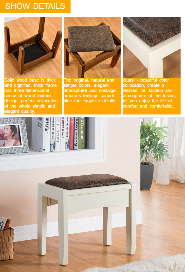 Simple design furniture Thailand makeup stool