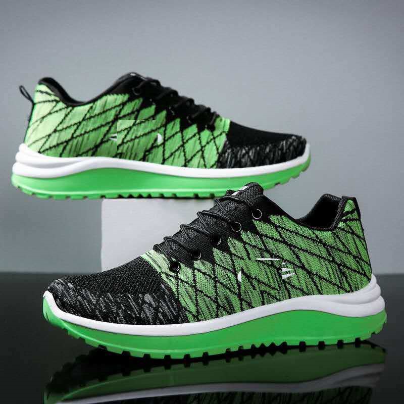 Stylish lightweight breathable woven mesh Middle Eastern men's Sports shoes