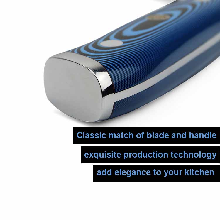 New arrival ladder pattern Southeast Asian table knife