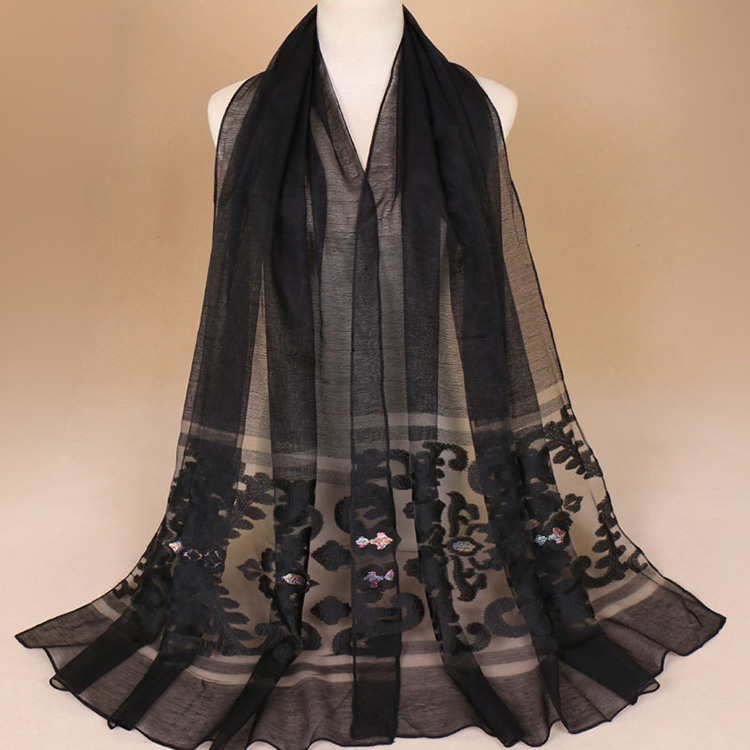Hot sale of high-end boutique Muslim lady scarf