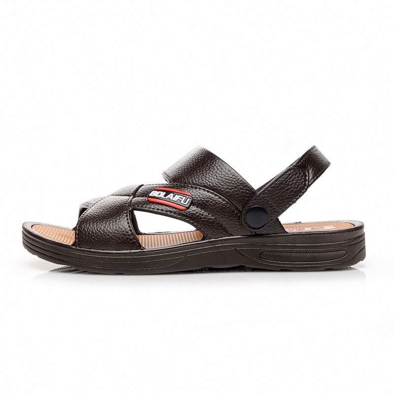 Cork material design Middle Eastern men's sandals