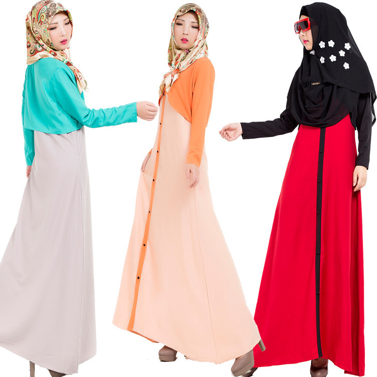 Special make false two-piece Arab women's hot style robe