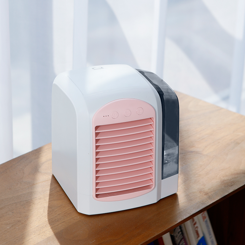 Portable water-cooled mini air conditioning fan