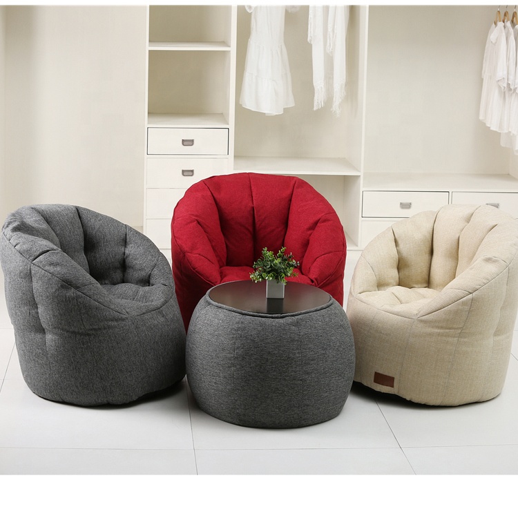 Special modern appearance bean bag cover living room sofa