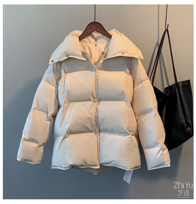 棉服女短款冬装2020年新款爆款韩版宽松设计感小众面包服棉衣外套