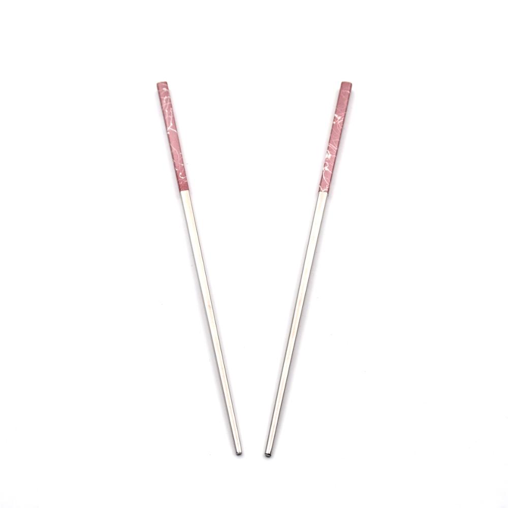 Reusable stainless steel Southeast Asian chopsticks