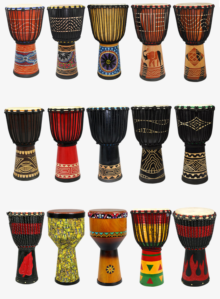 Selling traditional instruments djembe African drum