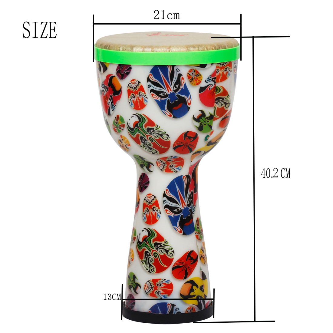 Manufacture adult portable 8 inch African drum
