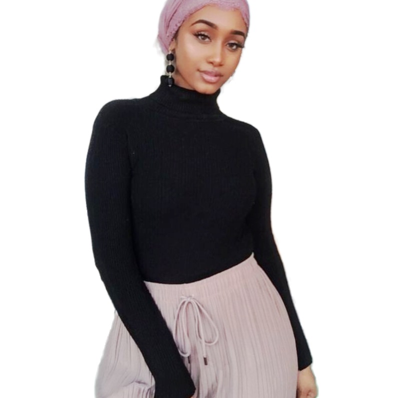 Backing Muslim Turkey dirndl turtleneck sweater