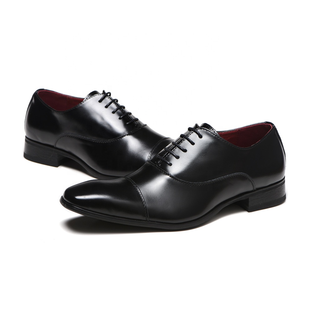 2020 Christmas present fashionable Middle Eastern men's leather shoes